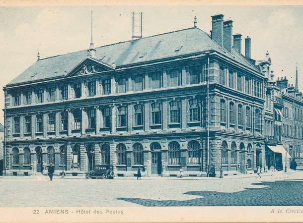 L'ancien Hôtel des Postes d'Amiens_10Z3458 © Archives municipales et communautaires d'Amiens_10Z3458 L'ancien Hôtel des Postes d'Amiens_10Z3458 © Archives municipales et communautaires d'Amiens_10Z3458