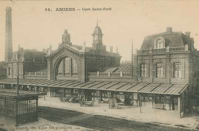 La gare Saint-Roch, 1903 © Archives municipales et communautaires d'Amiens_10Z3571