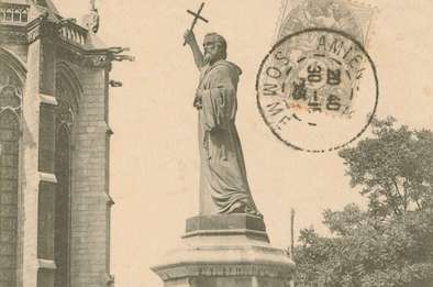 Statue de Pierre l’Ermite, 1905 © Archives municipales et communautaires d'Amiens_10Z3349