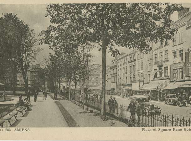 Place et square René Goblet © Archives municipales et communautaires d'Amiens