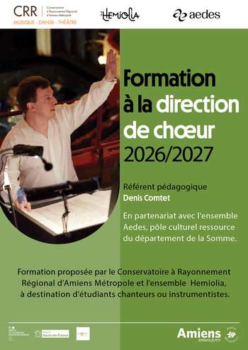Plaquette formation à la direction de chœur - 2026-2027 © Claire Lamquet