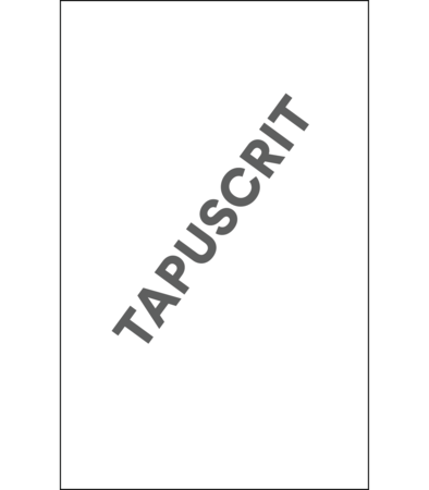 tapuscrit Frankee © D.R.