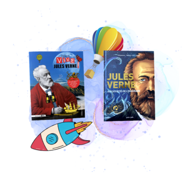 Livres Jules Verne © Victoria Calle