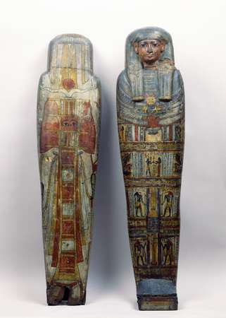 Cercueils et momie de Setjaimengaou © Hugo Maertens - Musée de Picardie Cercueils et momie de Setjaimengaou © Hugo Maertens - Musée de Picardie