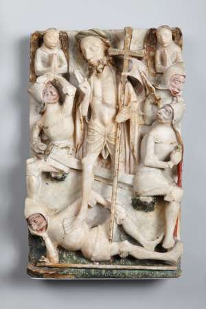 Fragment de retable, "Résurrection du Christ" © Irwin Leullier - Musée de Picardie Fragment de retable, "Résurrection du Christ" © Irwin Leullier - Musée de Picardie