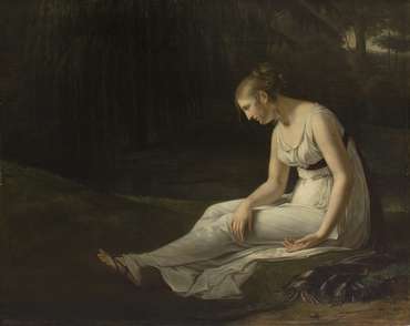 Constance Charpentier, la Mélancolie, 1801 © Michel Bourguet - Musée de Picardie