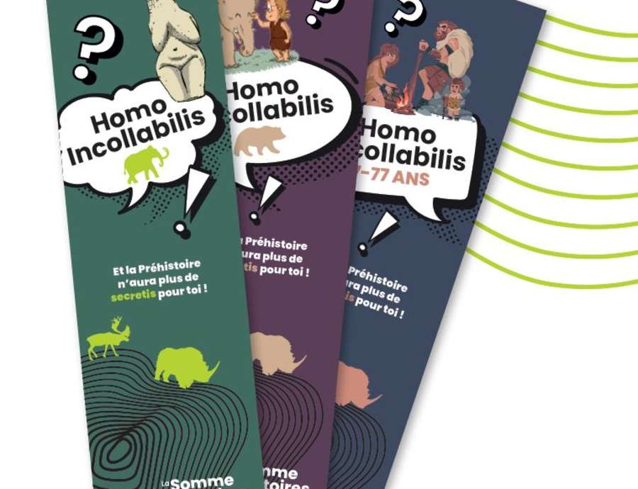 Homo incollabilis © Musée de Picardie Homo incollabilis © Musée de Picardie