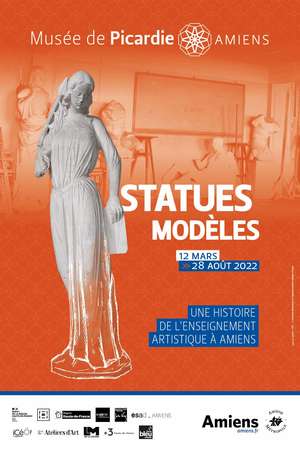 Affiche "Statues modèles" © Agence Avril, 2022 Affiche "Statues modèles" © Agence Avril, 2022