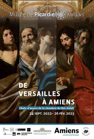 Affiche de l'exposition "De Versailles à Amiens" © Agence -avril.fr © château de Versailles, Dist. RMN © Christophe Fouin Affiche de l'exposition "De Versailles à Amiens" © Agence -avril.fr © château de Versailles, Dist. RMN © Christophe Fouin