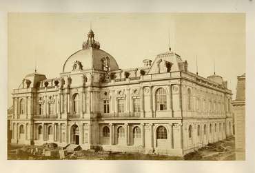 Façade du musée au XIXe siècle