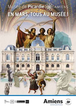Affiche Tous au musée ! © Agence Avril Affiche Tous au musée ! © Agence Avril