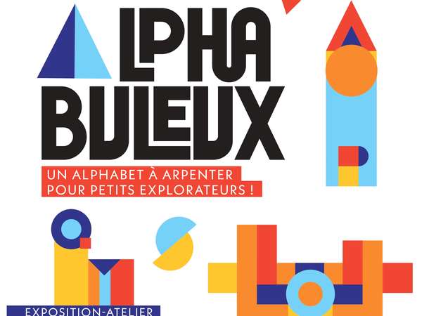 Affiche exposition Alphabuleux © Studio Elise Affiche exposition Alphabuleux © Studio Elise
