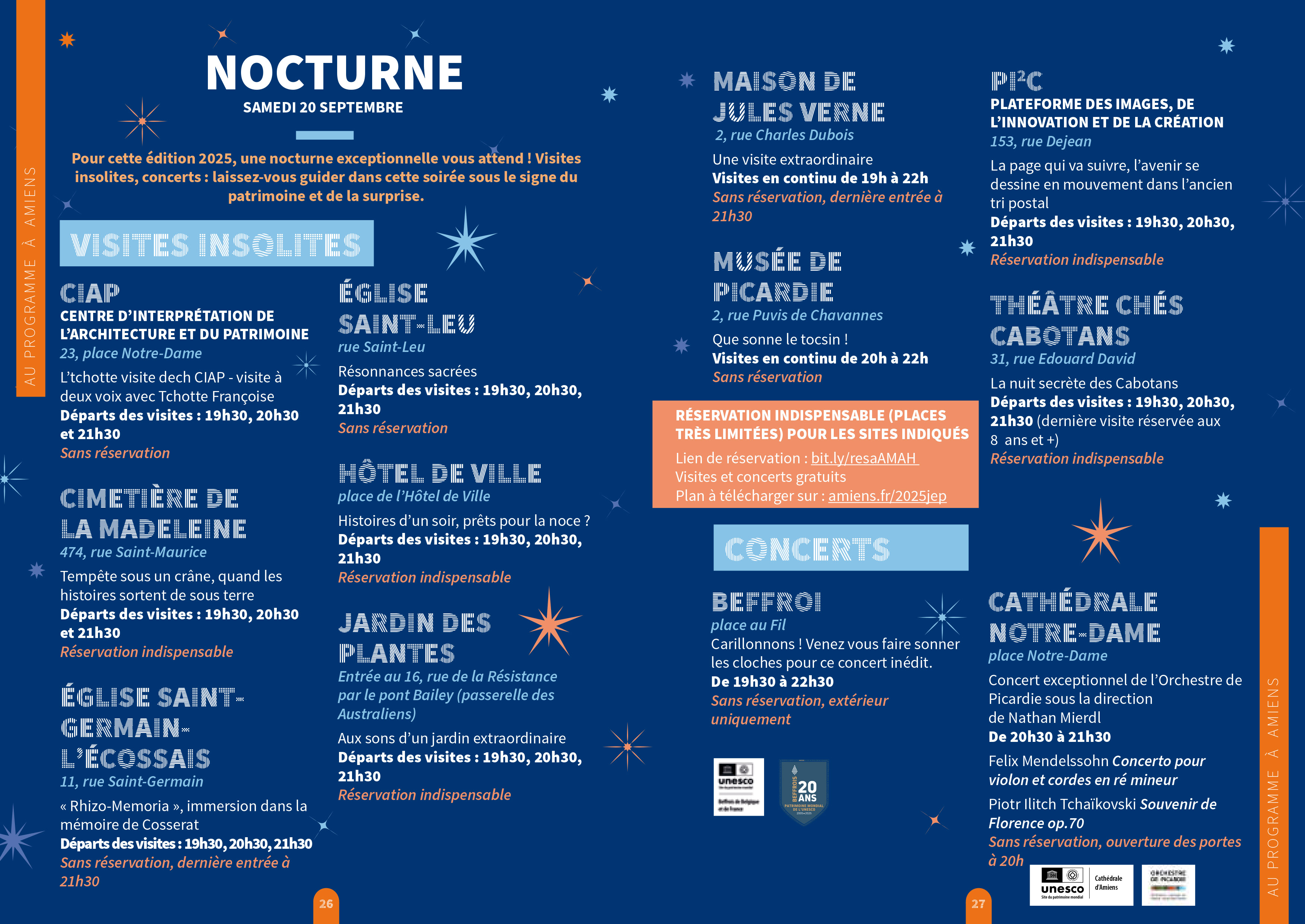 programme nocturne 2025 1/2 © D.R.
