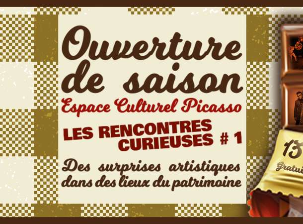 Les rencontres curieuses de l'Espace culturel Picasso Les rencontres curieuses de l'Espace culturel Picasso