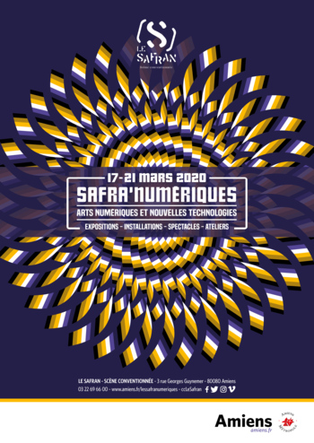 Affiche Safra'Numériques 2020 Affiche Safra'Numériques 2020