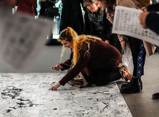 La Grande Histoire Du Dessin Sans Fin - Elly Oldman © Lia Goarand La Grande Histoire Du Dessin Sans Fin - Elly Oldman © Lia Goarand