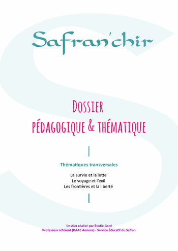 Visuel dossier pédagogique Safran'Chir 2019 Visuel dossier pédagogique Safran'Chir 2019