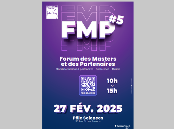 Affiche Forum des Masters © UPJV Affiche Forum des Masters © UPJV