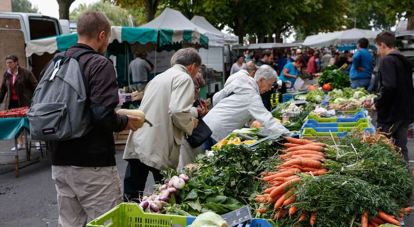 Marché place Parmentier Marché place Parmentier