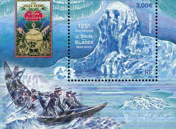 Le timbre consacré au Sphinx des glaces est sorti en début d’année.