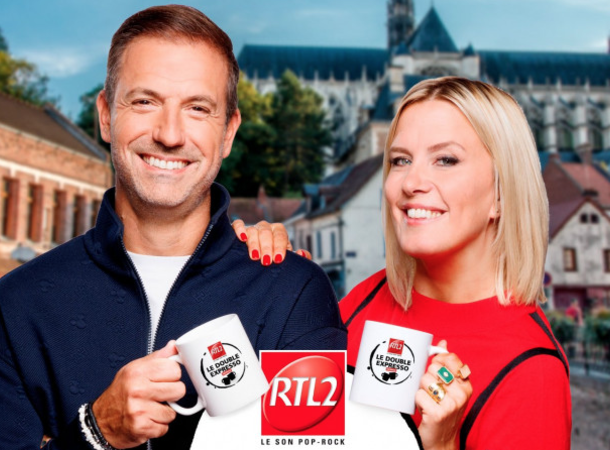 Gregory Ascher et Justine Salmon  © RTL2