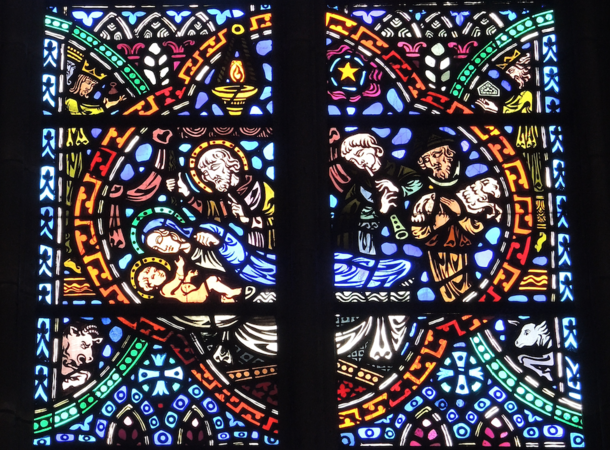 Des vitraux de Gérard Ansart, église Saint-Rémi d'Amiens © Pascale Touzet