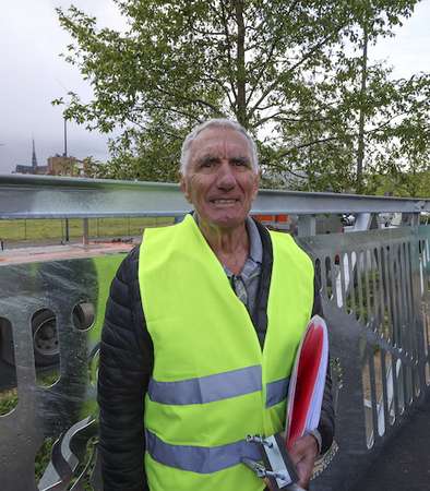 George Hulse, l'homme à l'origine du projet. © Laurent Rousselin George Hulse, l'homme à l'origine du projet. © Laurent Rousselin