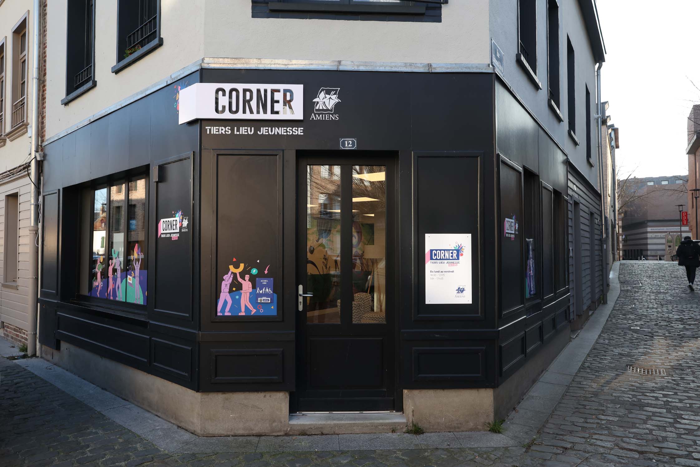 Corner façade © Laurent Rousselin / Amiens Métropole