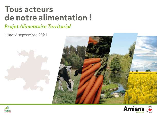 "Tous acteurs de notre alimentation !" © AUAP - Amiens Métropole