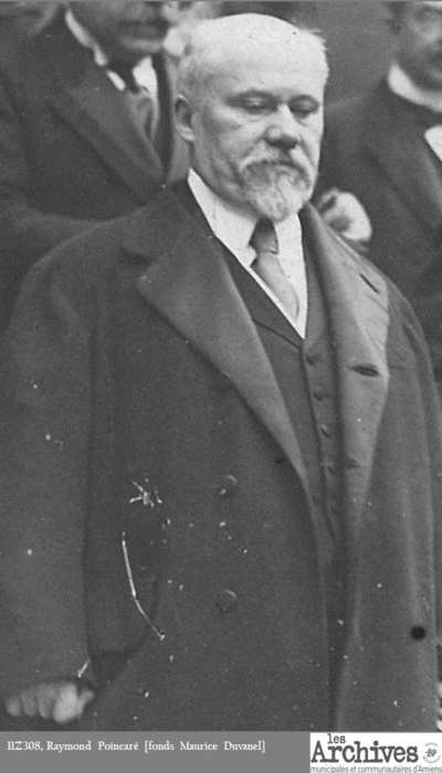 Visite du Président de la République le 31 mars 1918