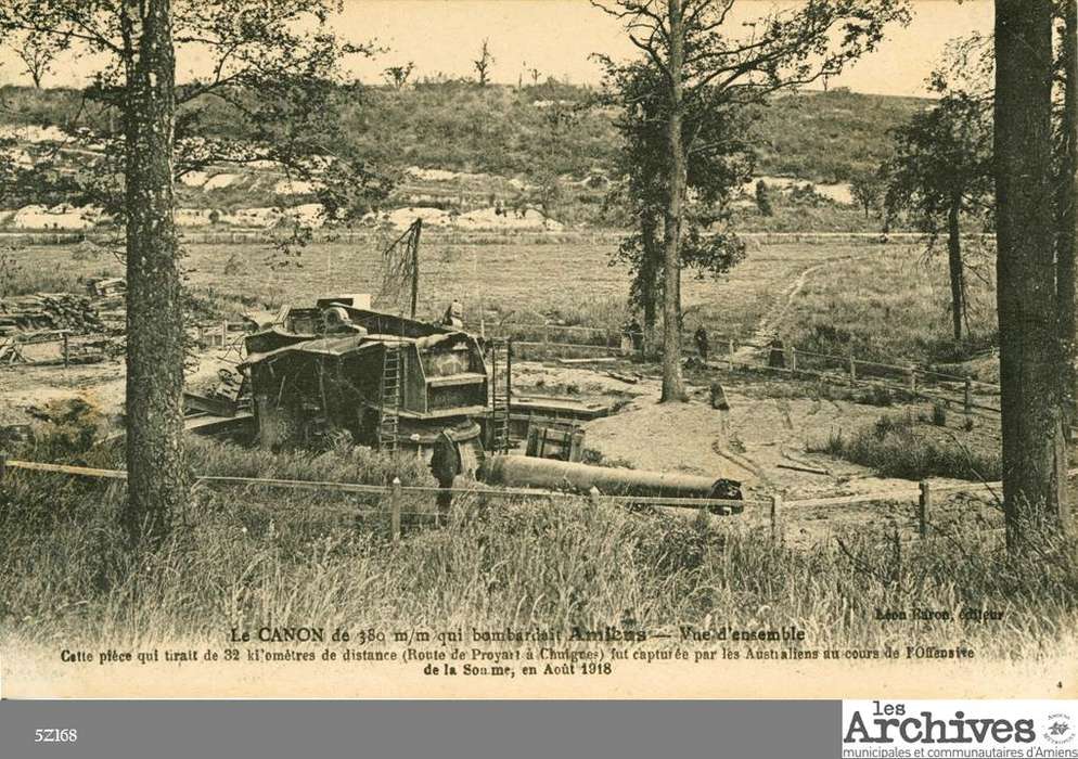 La capture du canon de Chuignes "La Bertha"