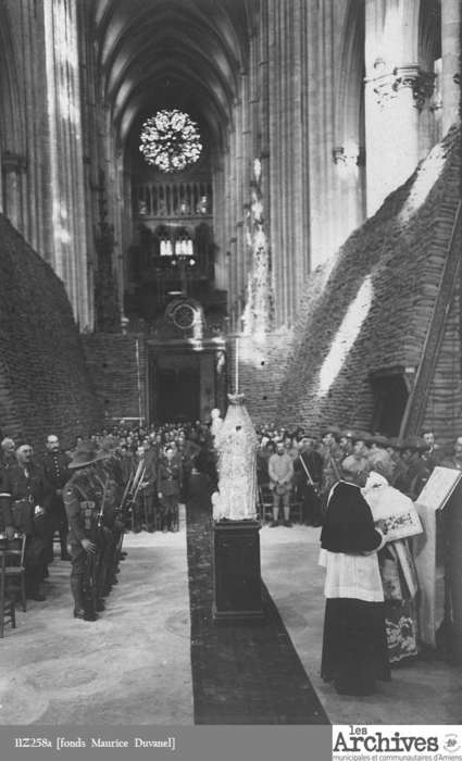 La cérémonie en l'honneur de Notre-Dame de Brebières